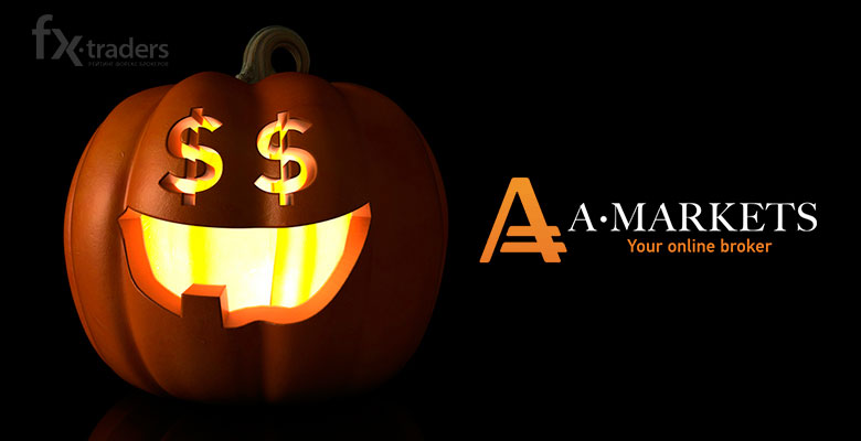 Happy Halloween с AMarkets, или Как получить 25% бонус?