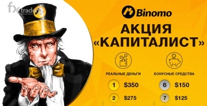Binomo: Покажите мастерство и получите в подарок реальные деньги