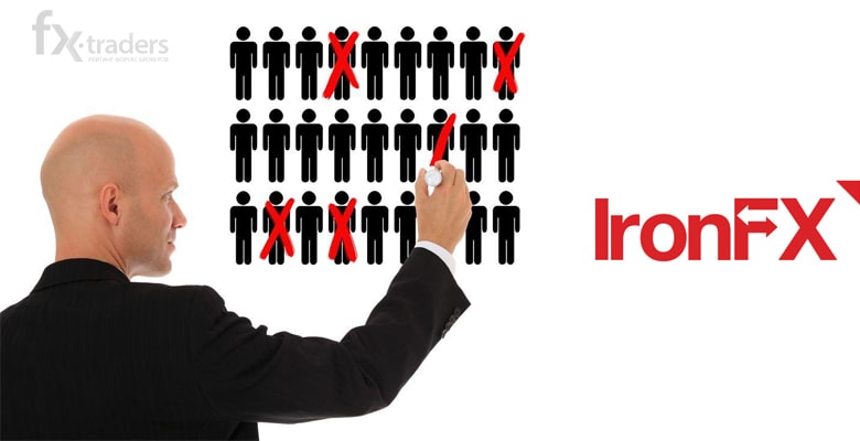 IronFX избавляется от персонала