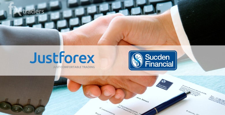 JustForex подтвердил сотрудничество с Sucden Financial