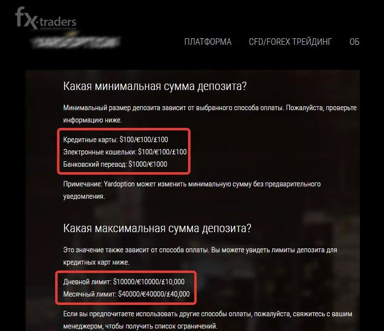 Yardoption - мошенники или нет?